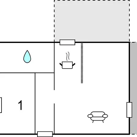 One-bedroom Holiday In Sydals Feriehus